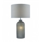 Lampe de table Pamplona gris et 1 ampoule|Lampes à poser|Luminaire Center