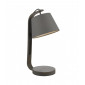 Lampe de table Zakara gris et 1 ampoule|Lampes à poser|Luminaire Center