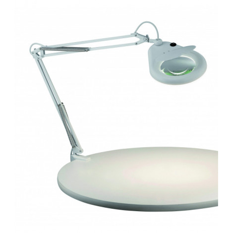 Lampe de table FAGERNES blanche 1 ampoule|Lampes à poser|Luminaire Center