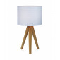 Lampe de table KULLEN Chêne 1 ampoule|Lampes à poser|Luminaire Center