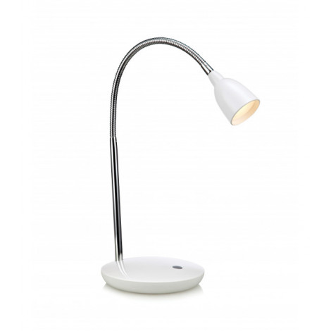 Lampe de table TULIP blanche 1 ampoule|Lampes à poser|Luminaire Center