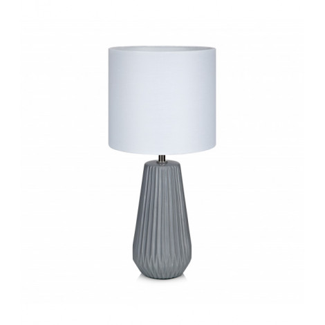 Lampe de table NICCI grise 1 ampoule|Lampes à poser|Luminaire Center