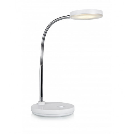 Lampe de table FLEX blanche 1 ampoule|Lampes à poser|Luminaire Center