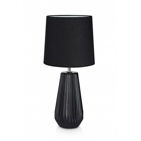 Lampe de table NICCI Noire 1 ampoule|Lampes à poser|Luminaire Center