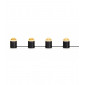 Lampe de table JINX Noire 4 ampoules|Lampes à poser|Luminaire Center