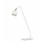 Lampe de table COCO blanche 1 ampoule|Lampes à poser|Luminaire Center