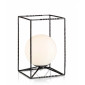 Lampe de table EVE Noire 1 ampoule|Lampes à poser|Luminaire Center