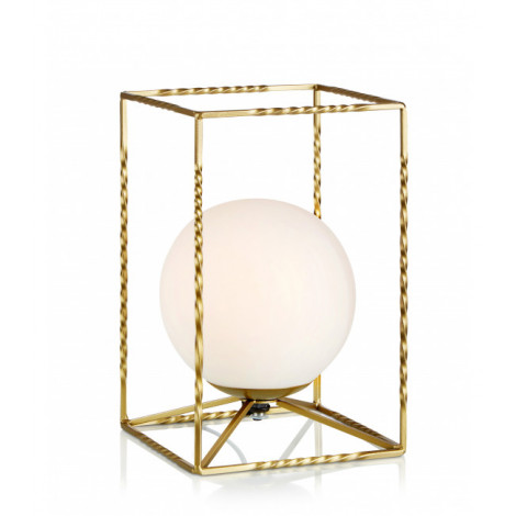 Lampe de table EVE dorée 1 ampoule|Lampes à poser|Luminaire Center