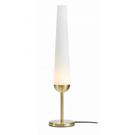 Lampe de table BERN Laiton brossé 1 ampoule|Lampes à poser|Luminaire Center