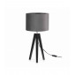Lampe de table LUNDEN Noire et grise 1 ampoule|Lampes à poser|Luminaire Center