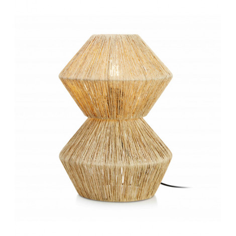 Lampe de table STRAW blanche 1 ampoule|Lampes à poser|Luminaire Center