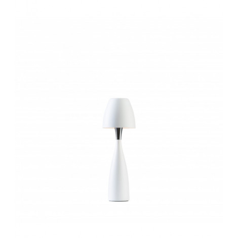 Lampe de table ANEMON en Métal et Blanc mat Diamètre 12,5 Cm|Lampes à poser|Luminaire Center