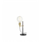 Lampe de table REGAL en Métal et Noir/Laiton Diamètre 30,2 Cm|Lampes à poser|Luminaire Center