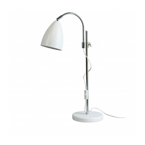 Lampe de table SWAY en Métal et Blanc mat|Lampes à poser|Luminaire Center