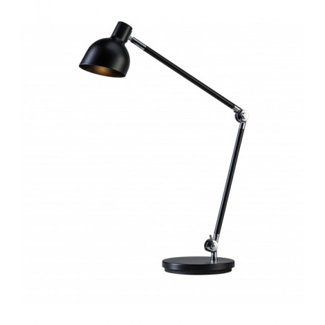 Lampe de table COLTON en Métal et Noir mat Diamètre 12 Cm|Lampes à poser|Luminaire Center