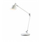 Lampe de table COLTON en Métal et Blanc mat Diamètre 12 Cm|Lampes à poser|Luminaire Center
