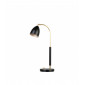 Lampe de table DELUXE en Métal et Noir/Laiton Diamètre 9,8 Cm|Lampes à poser|Luminaire Center