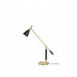 Lampe de table FRANK 2.0 en Métal et Noir / Laiton Diamètre 15,4 Cm|Lampes à poser|Luminaire Center