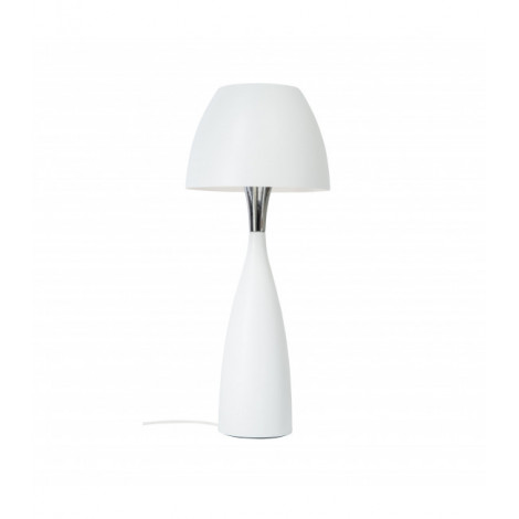 Lampe de table ANEMON en Métal et Blanc mat Diamètre 25,2 Cm|Lampes à poser|Luminaire Center