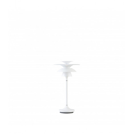 Lampe de table PICASSO en Métal et Blanc mat|Lampes à poser|Luminaire Center