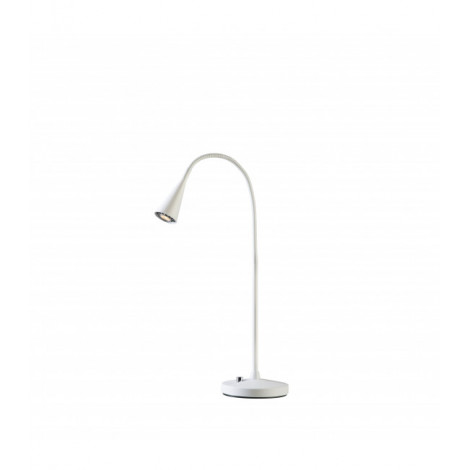 Lampe de table LEDRO en Métal et Blanc mat|Lampes à poser|Luminaire Center