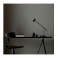 Lampe de table CATO en Métal et Noir mat|Lampes à poser|Luminaire Center