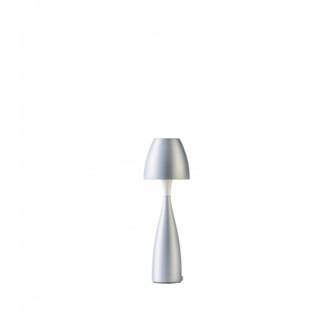 Lampe de table ANEMON en Métal et Argent oxydé Diamètre 12,5 Cm|Lampes à poser|Luminaire Center