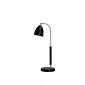 Lampe de table Deluxe en Métal et Noir mat / argent brillant|Lampes à poser|Luminaire Center