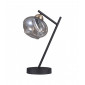 Lampe de bureau industrielle et rétro Bastiano Noir mat|Lampes à poser|Luminaire Center
