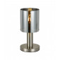 Lampe de bureau moderne Sardo Nickel satiné|Lampes à poser|Luminaire Center