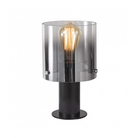 Lampe de bureau moderne Javier Noir, fumé|Lampes à poser|Luminaire Center