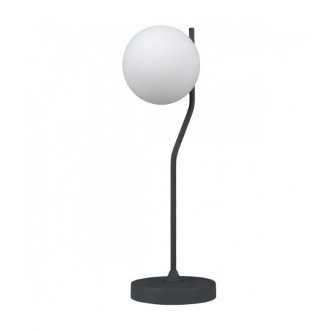 Lampe de bureau moderne Carimi Satin noir|Lampes à poser|Luminaire Center