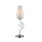 Lampe de bureau moderne Lybra blanc|Lampes à poser|Luminaire Center