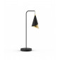 Lampe de bureau moderne Raalto Noir, doré|Lampes à poser|Luminaire Center