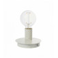 Lampe de table Joshua Acier Blanc mat|Lampes à poser|Luminaire Center