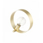 Lampe de table Hoop Laiton brossé|Lampes à poser|Luminaire Center