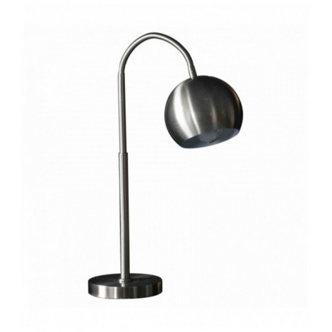 Lampe de table Balin en Acier, Plaque en bronze brossé|Lampes à poser|Luminaire Center