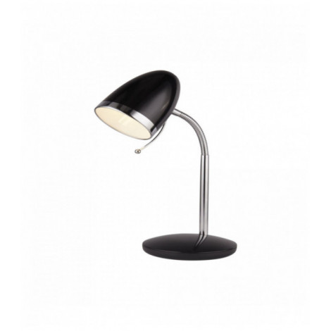 Lampe de travail boston noir et chrome|Lampes à poser|Luminaire Center
