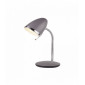 Lampe de bureau gris et chrome boston|Lampes à poser|Luminaire Center