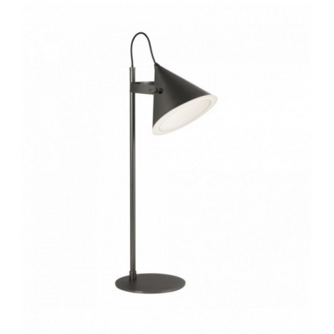 Lampe de table led conique 1 ampoule - noir|Lampes à poser|Luminaire Center