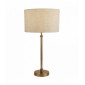 Lampe de table siena abat-jour avoine transparent / bronze|Lampes à poser|Luminaire Center