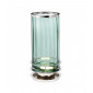 Lampe de table Arno Nickel poli de métaux - verrerie verte|Lampes à poser|Luminaire Center