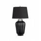 Lampe de table Bexley Nickel noir / poli 30 Cm|Lampes à poser|Luminaire Center