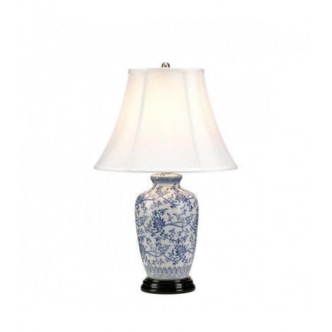 Lampe de table Blue Ginger Jar Bleu 57 Cm|Lampes à poser|Luminaire Center