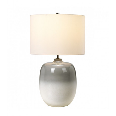 Lampe de table Chalk Farm Gris clair / craie blanche 61,5 Cm|Lampes à poser|Luminaire Center