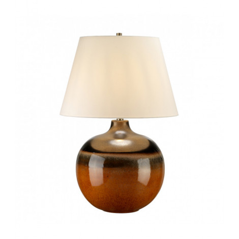 Lampe de table Colorado orange et brun 69 Cm|Lampes à poser|Luminaire Center