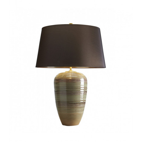 Lampe de table Demeter vert et marron 63 Cm|Lampes à poser|Luminaire Center