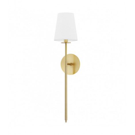 Lampe avec abat jour Niagra Acier Laiton 1 ampoule 69,9cm|Lampes à poser|Luminaire Center