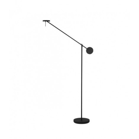 Lampe de lecture Invisible Aluminium Noir mat 124,3 Cm|Lampes à poser|Luminaire Center