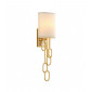 Lampe avec abat jour Halo Fer artisanal Feuille d'or 1 ampoule 64,1cm|Lampes à poser|Luminaire Center